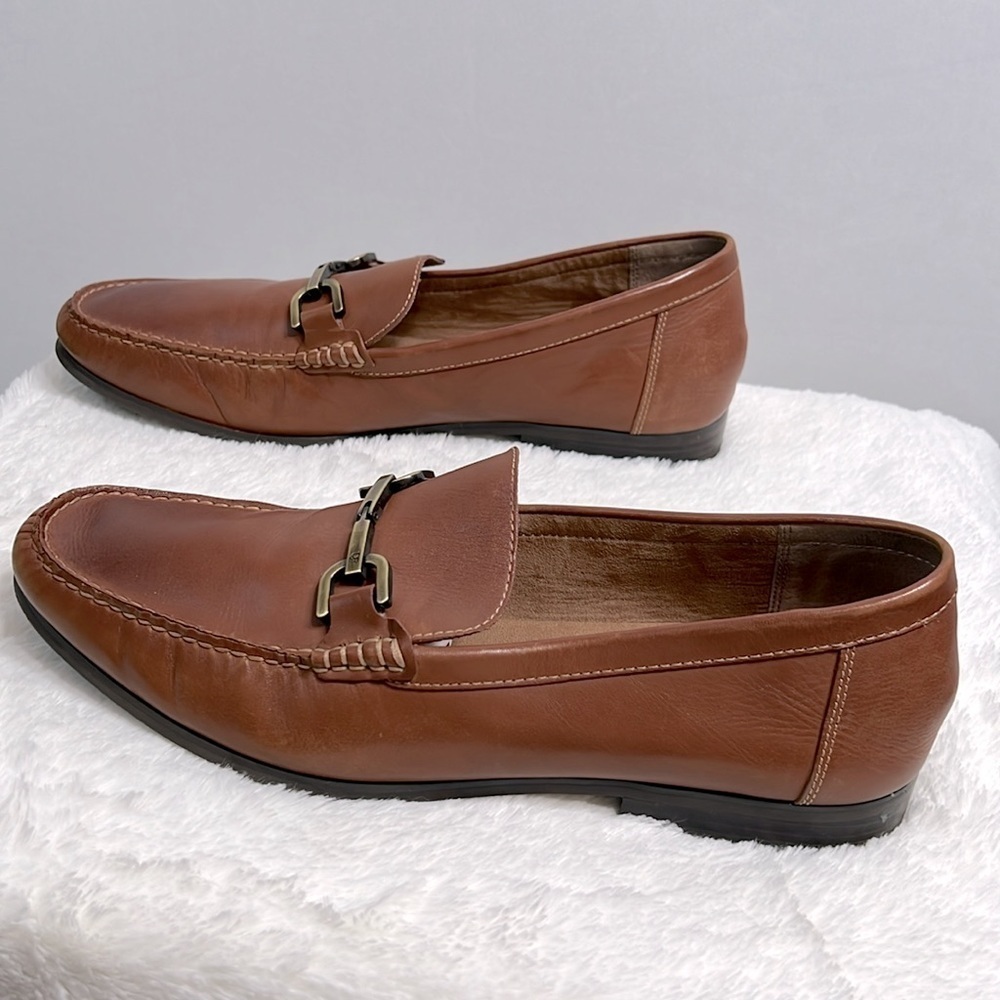 Donald Pliner Leather Niles Horse Bit Loafer size 13 - Picture 6 of 12